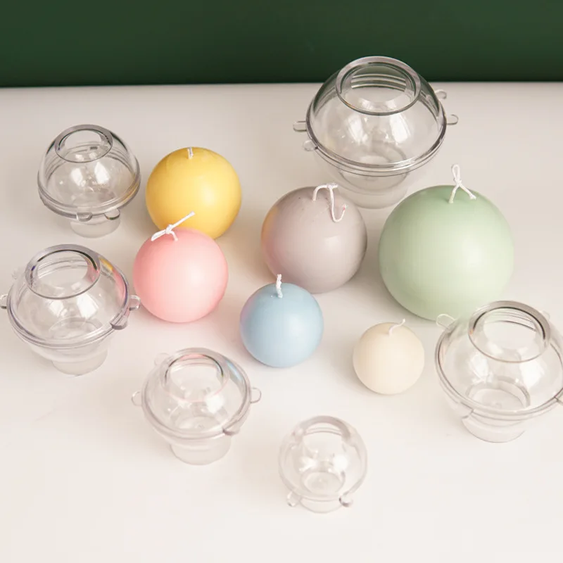 Candle Making Kits - 5-8cm kulista świeca plastikowa forma Home