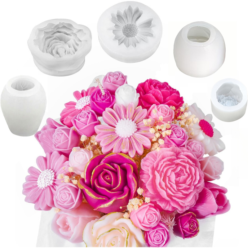 Candle Making Kits - Zestaw 5 form do świec w