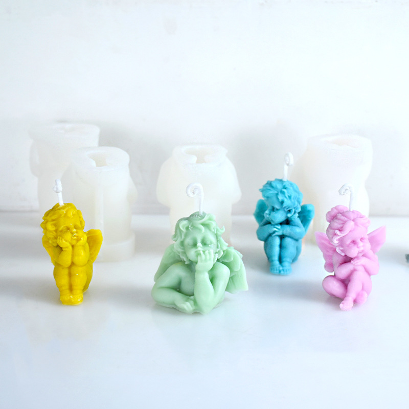 3D Lovely Angel Kids Candle Si – Candle Making For Kids recenzja i cena