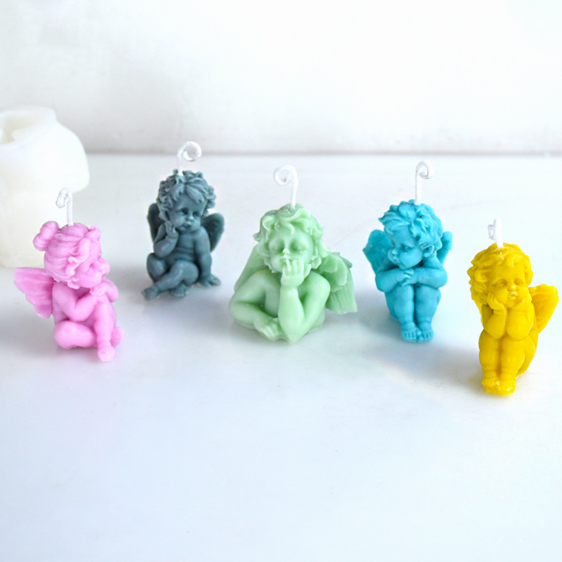 3D Lovely Angel Kids Candle Si – Candle Making For Kids recenzja i cena