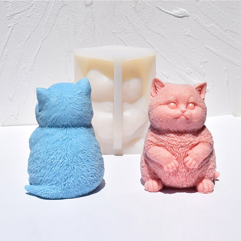 Forma silikonowa 3D na świecę  – Candle Making Fat recenzja i cena