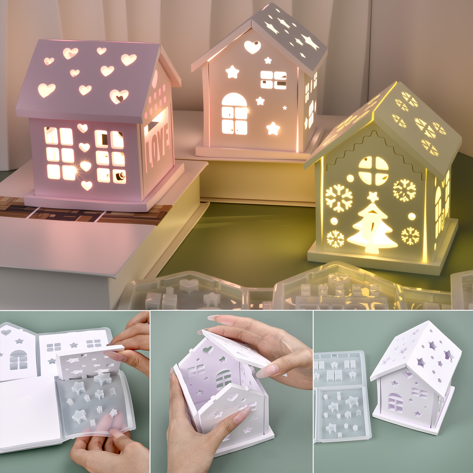 Forma Silikonowa 3D Dom DIY Ch – Candle Making Ideas recenzja i cena