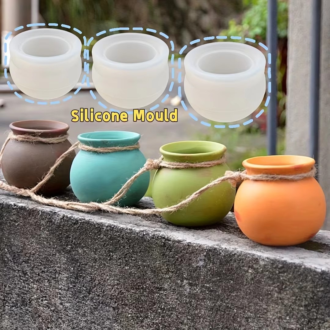Silikonowe formy do doniczek,  – Candle Making Ideas recenzja i cena