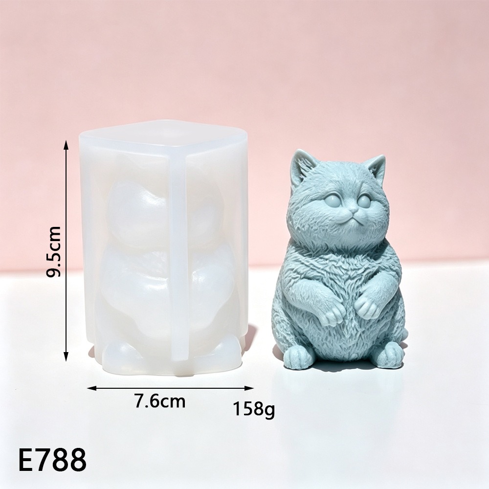 Forma silikonowa 3D do świec a – Candle Making Fat recenzja i cena