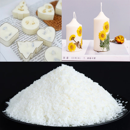 250g/500g naturalny wosk sojow – Candle Making Ingredients recenzja i cena