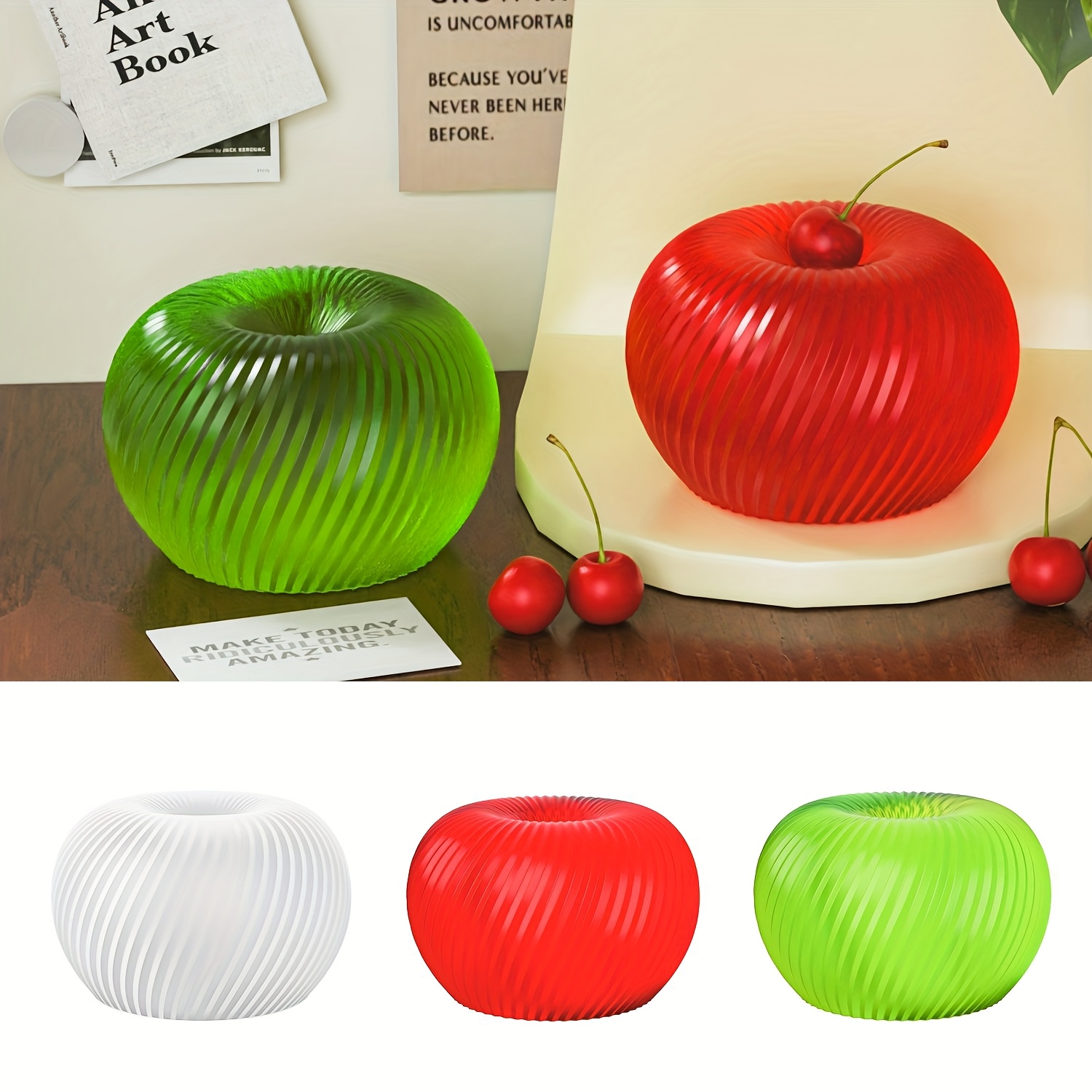 Modna, czerwona silikonowa for – Candle Making Ideas recenzja i cena