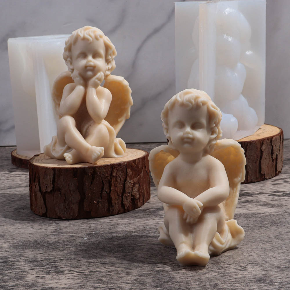 3D Anioł Dzieci Silikonowa For – Candle Making For Kids recenzja i cena